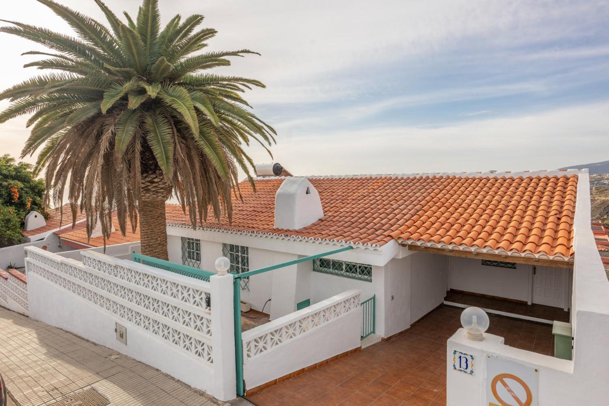 Villa Calala House With Huge Terrace Candelaria Exterior foto